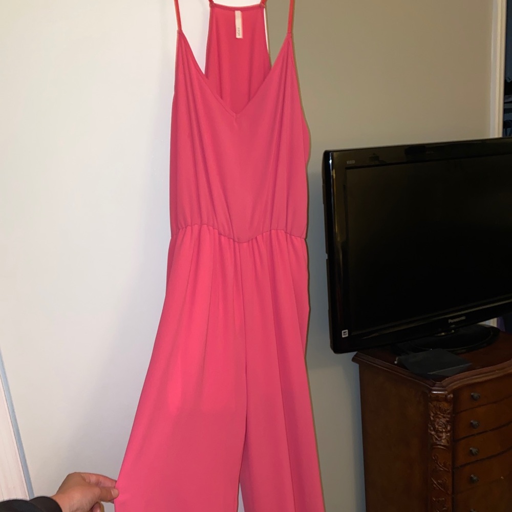 Pink onesie Romper size small